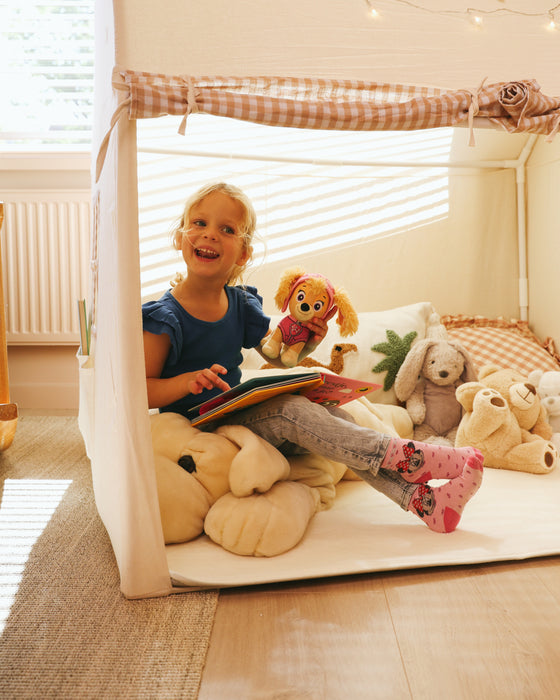 Speeltent voor Kinderen | Opvouwbare Kindertent met Sterverlichting | Ruim & Knus | Machinewasbaar