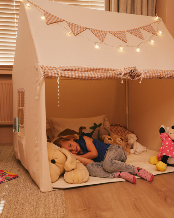 Speeltent voor Kinderen | Opvouwbare Kindertent met Sterverlichting | Ruim & Knus | Machinewasbaar