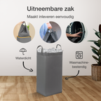 NOVOB® Wasbare Flessentas Grijs voor NOVOB® Statiegeld Container