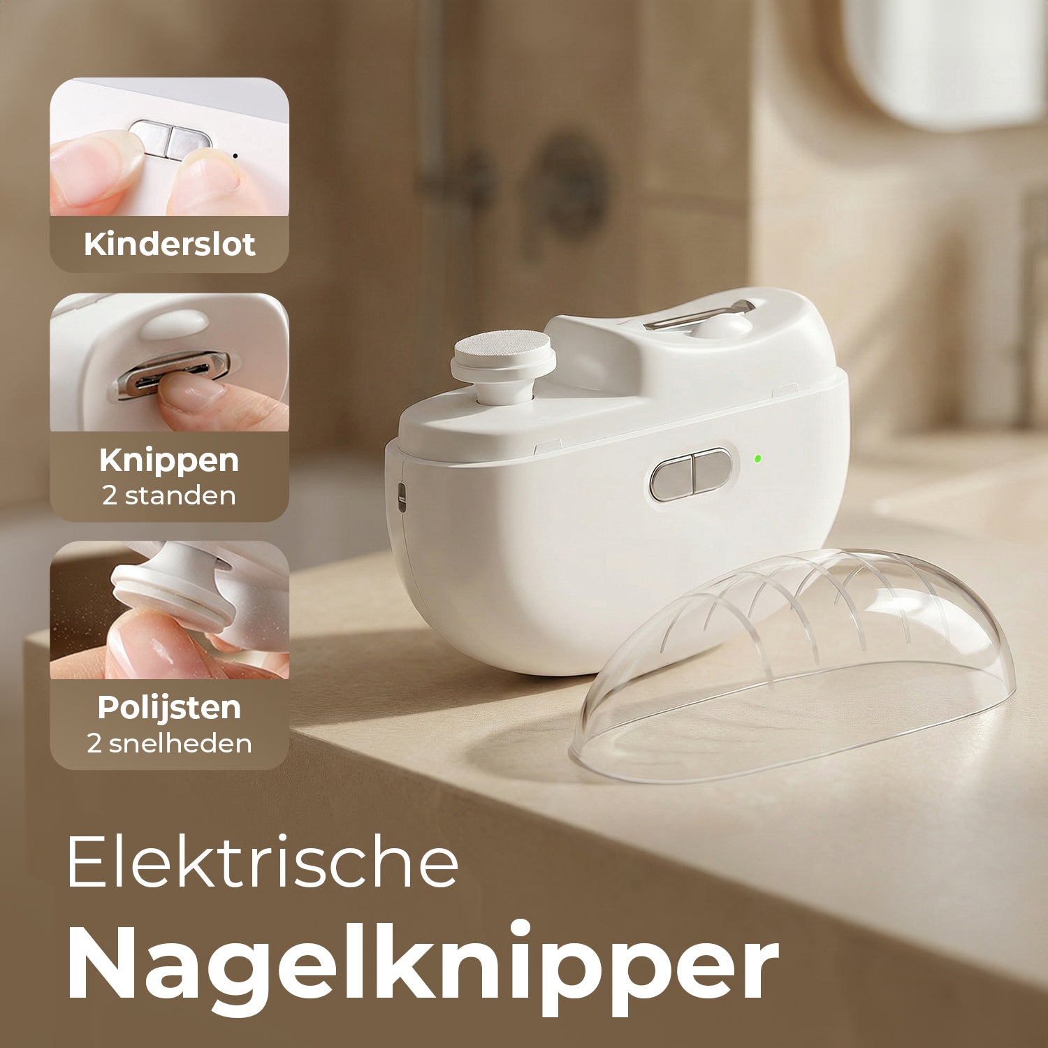 NOVOB® Elektrische Nagelknipper