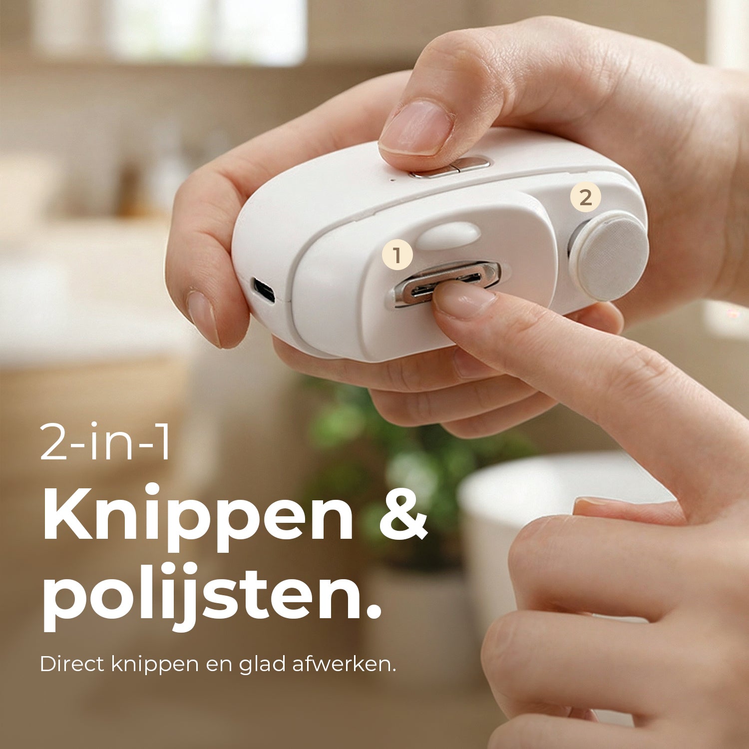 NOVOB® Elektrische Nagelknipper