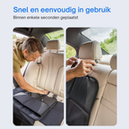 NOVOB® Autostoel Beschermer | Inclusief 2 Auto Onderzetters