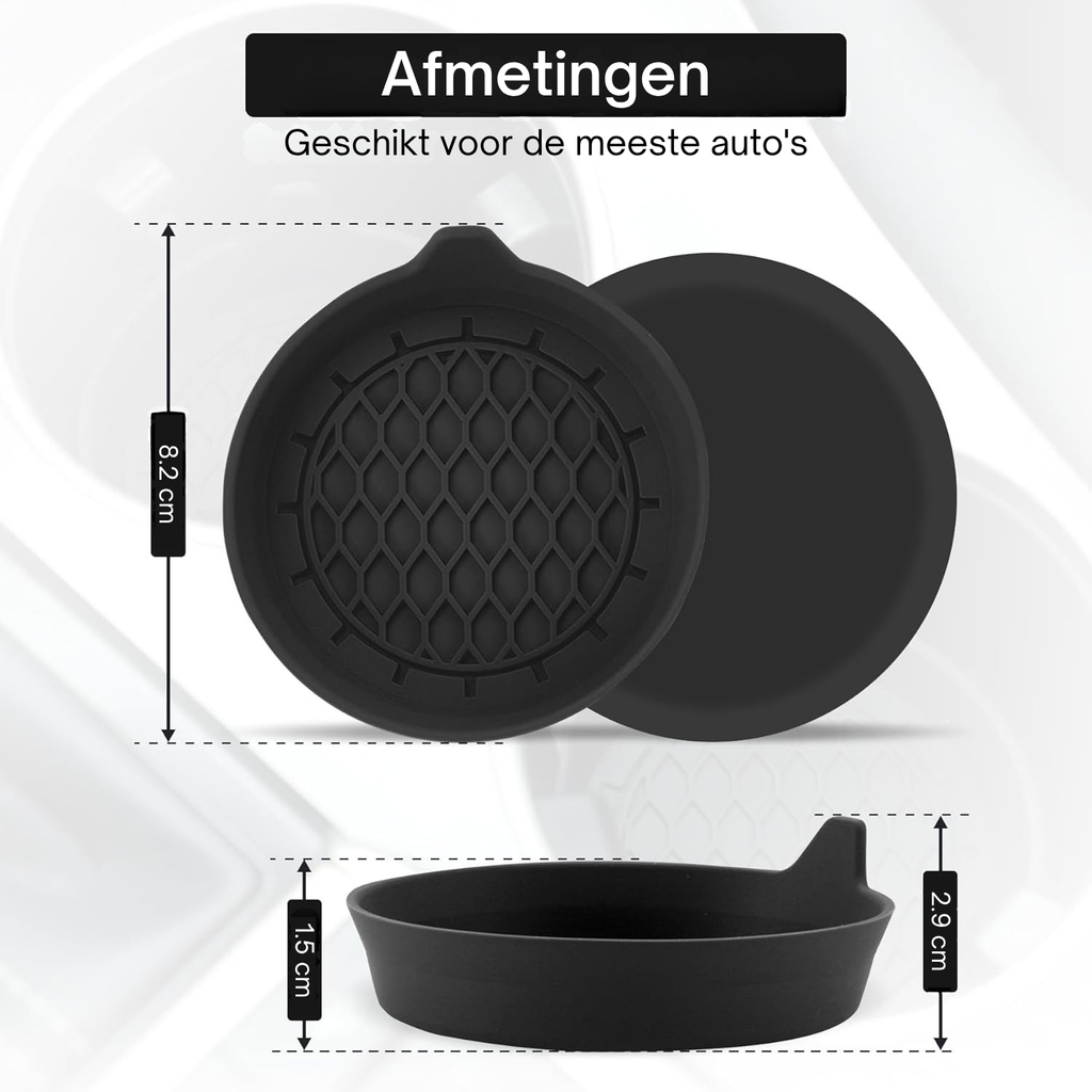 NOVOB® Auto Onderzetters 4 Stuks