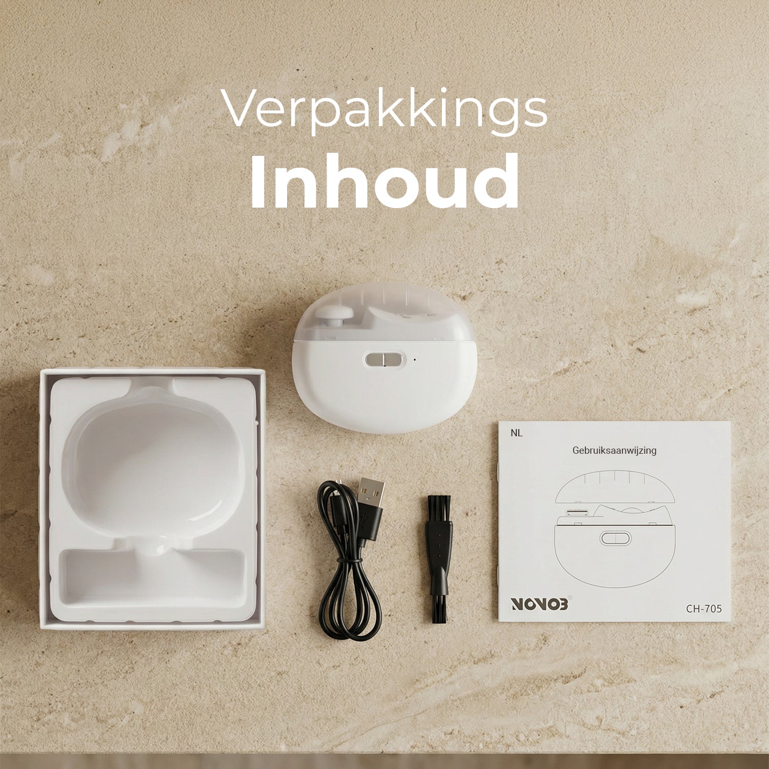 NOVOB® Elektrische Nagelknipper