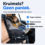 NOVOB® Autostoel Beschermer | Inclusief 2 Auto Onderzetters