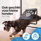 Kattenluik Hordeur | Kattendeur Binnendeur | 29x24cm | Geschikt voor Katten en Kleine Honden (tot 15kg)