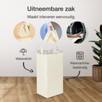 NOVOB® Statiegeld Container met Wasbare Flessentas | 100L | Wit