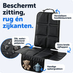 NOVOB® Autostoel Beschermer | Inclusief 2 Auto Onderzetters