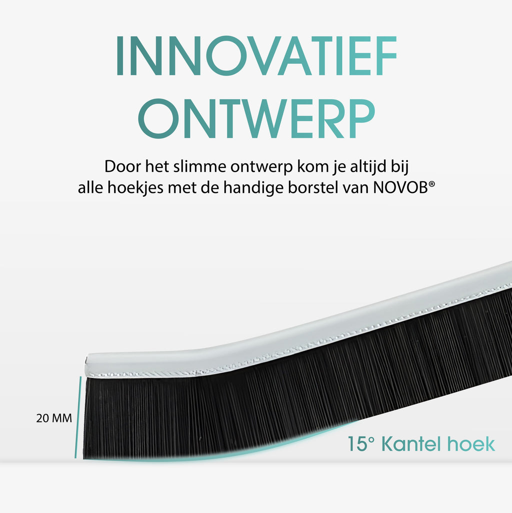 Schoonmaakborstel 3 Stuks | Voegenborstel | Schrobborstel | Voegenreiniger | Voor badkamer en keuken