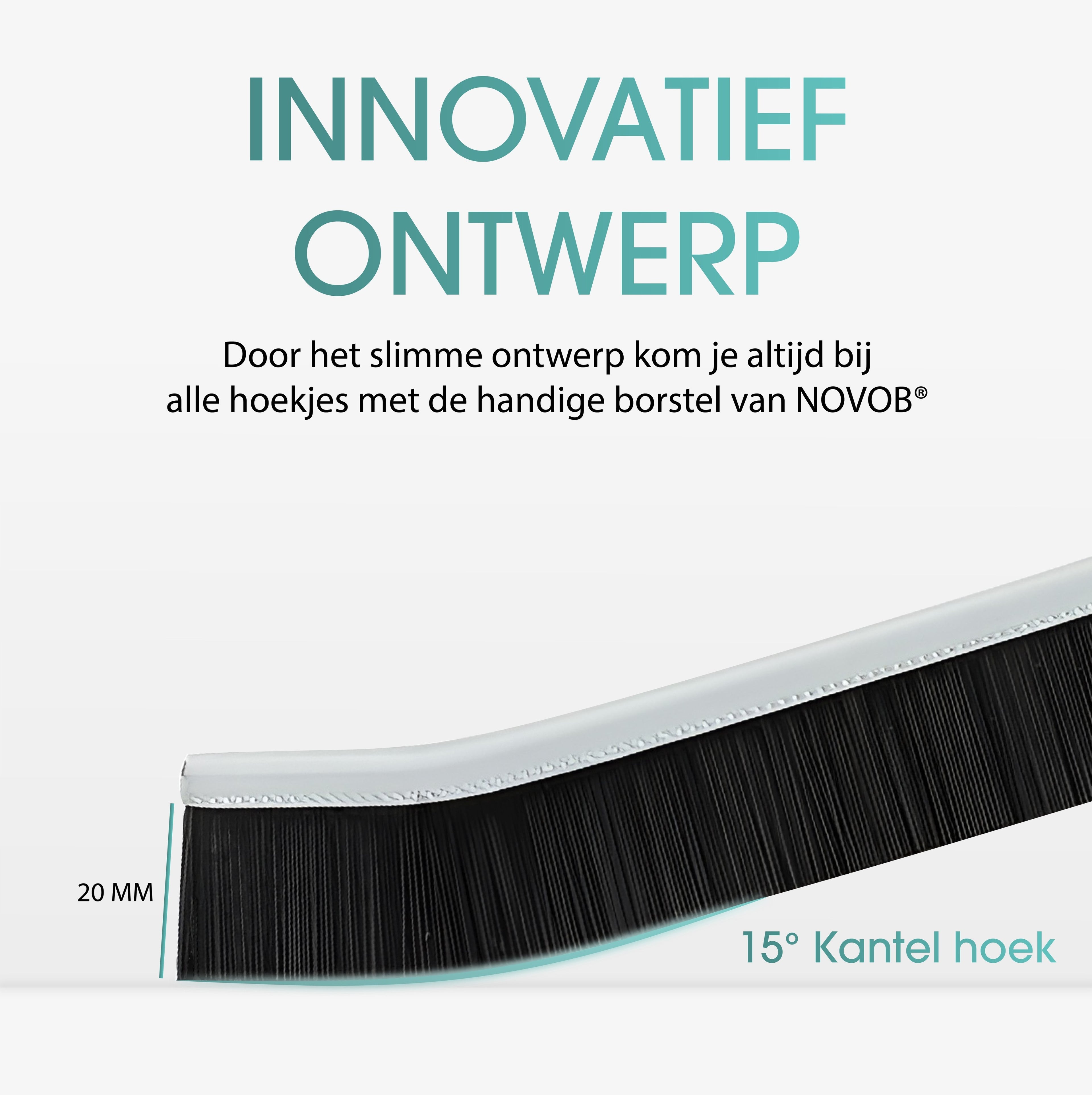 Schoonmaakborstel 3 Stuks | Voegenborstel | Schrobborstel | Voegenreiniger | Voor badkamer en keuken