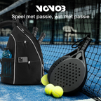 Padeltas | Sporttas | Tennistas | Rugzak | Meerdere vakken | 35L | Voor 4 Padelrackets / 2 Tennisrackets