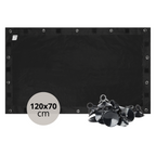 Verduisteringsdoek met Zuignappen | Verduisteringsgordijn | Maten 70x120cm en 210x120cm